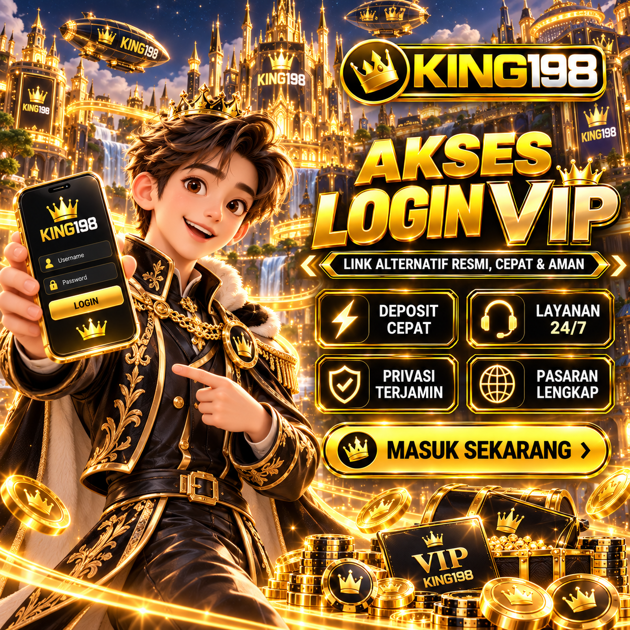 KING198 | Link Alternatif Dengan Akses Bermain Paling Cepat dan Paling Stabil Hari Ini
